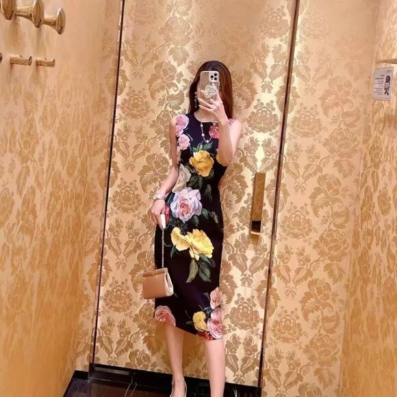 ETRO printed dress